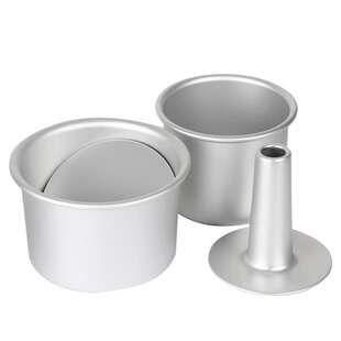 4寸蛋糕模具加高戚风蛋糕模具烘培工具迷你蛋糕四寸烘焙模具活底