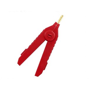 全铜镀金开尔文测试夹 电阻夹子鸭嘴夹 高压线测试夹 大号鳄鱼夹