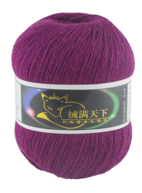 雪女绒满天下貂绒毛线6+6手编线