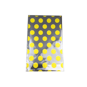 饼干包装袋 烘焙包装袋糖果袋面包袋曲奇袋彩色圆点西点包装袋