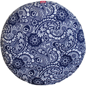 纯手工加厚大蒲团坐垫棉麻布艺日式北欧茶道打坐禅修垫圆形榻榻米