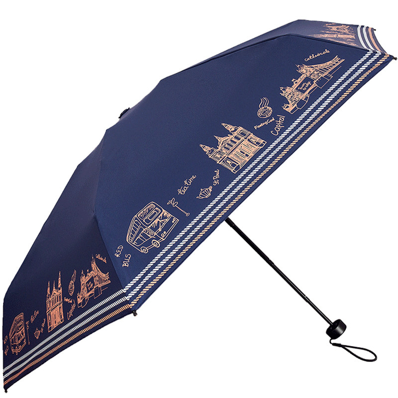 飞兰蔻胶囊晴雨两用女小巧太阳伞