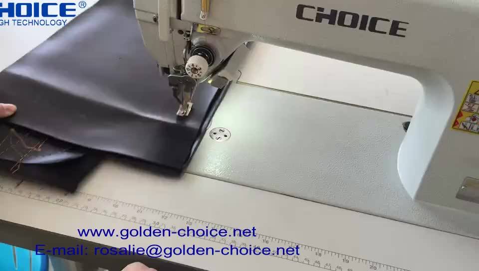 Golden Choice Gc0303d4 Walking Foot Heavy Duty Single Needle Computerized Leather Thick Sewing