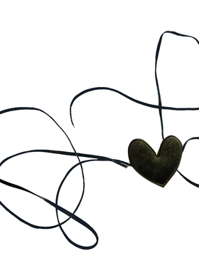 choker绑带绒布锁骨链秋冬新品