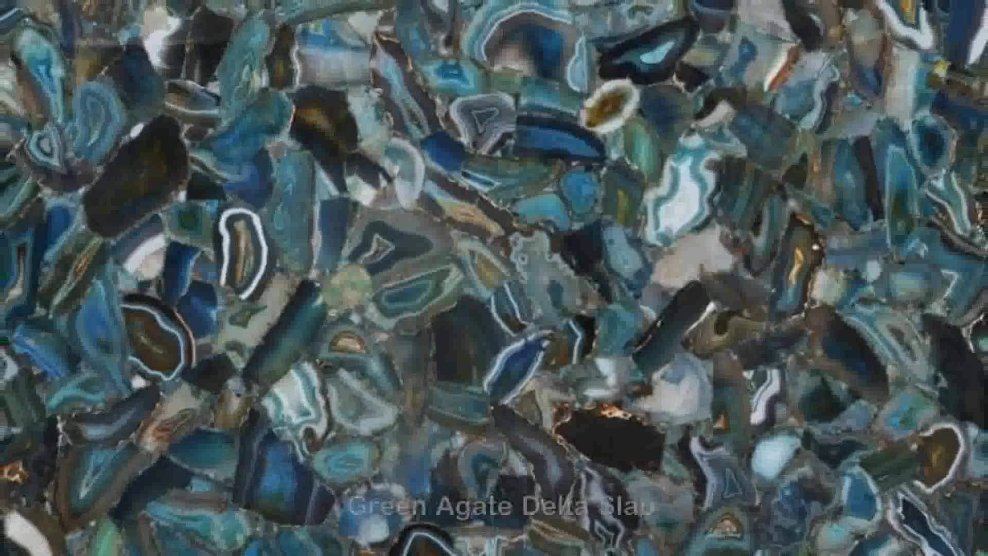 Luxury Well Polished Natural Blue Agate Countertops Table Tops Buy