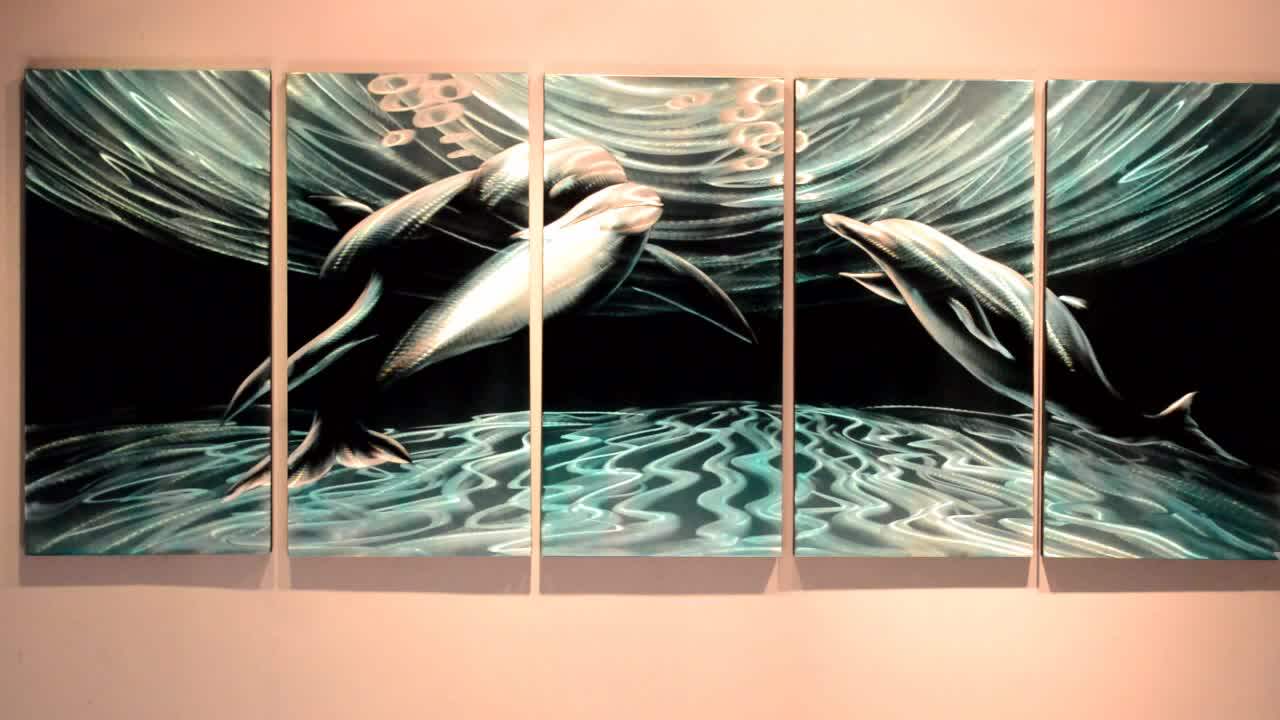 Modern Metal Wall Art Painting Decoration For Wall Hanging - Buy Metal