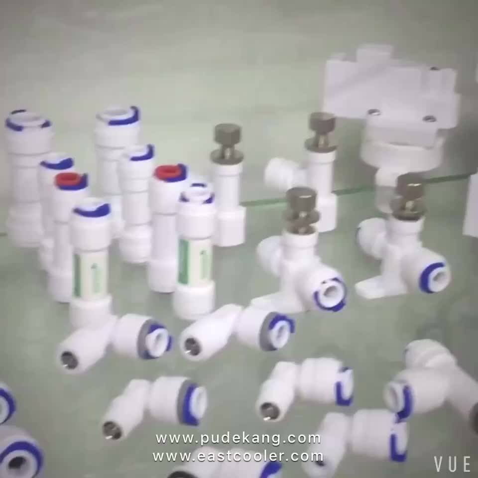 Ef003a 1/4" Tube X 1/4" Stem Elbow Fitting Stem Plug In Push Connector