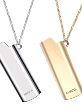 钛钢打火机街头风配饰不褪色吊坠