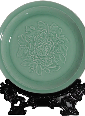 龙泉牡丹创意客厅玄关工艺礼品