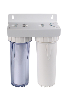 透明二级过滤器2分口简易净水器
