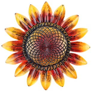 实木向日葵创意玄关背景墙挂件墙饰立体壁饰客厅墙上面装饰品壁挂