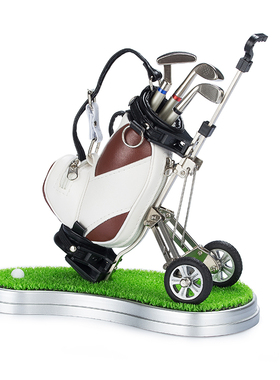 家居饰品客厅酒柜电视柜现代简约装饰工艺品创意礼品高尔夫纪念品