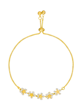 锆石花瓣高级感手链女ins小众