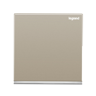 罗格朗逸景一位弱电自复位开关单键干接点面板智能家居场景控制86