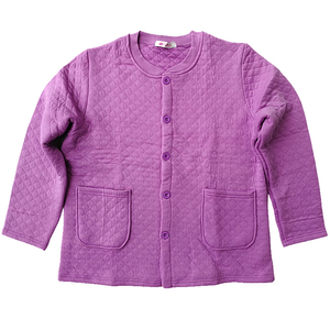 男女士加肥加大开襟秋衣中老年对襟加厚保暖上衣老人纯棉开衫内衣