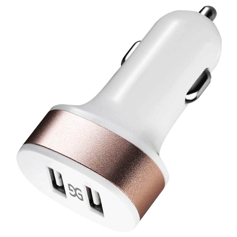 Gusgu车载充电器车充点烟器转换插头手机通用插头充电头车用智能保护汽车usb充电一拖二苹果安卓适用快速充电天猫优惠券 淘宝优惠券 京东优惠券