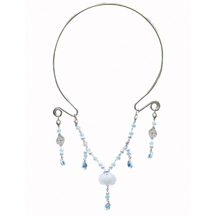 璎珞项圈明制汉服配饰项链流苏吊坠古装首饰少女宋制坦领古风饰品