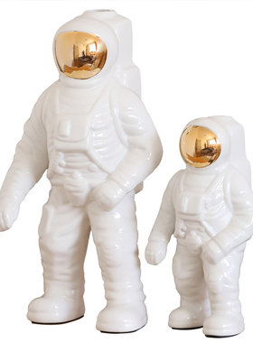 宇航员太空人北欧风格轻奢摆件