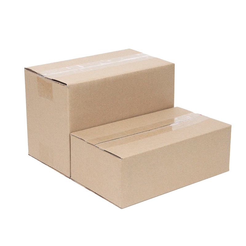 长方形打包纸箱半高箱纸箱扁平硬快递纸箱包装箱子小号正方形纸箱