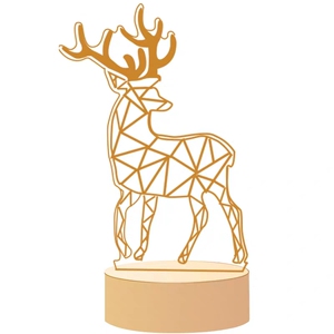 公司展会开业礼品led小夜灯台灯定制logo送客户来图刻字创意礼物