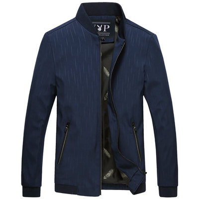 春秋季休闲外套中老年夹克