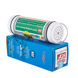 可滤尔净水器淋浴家用自来水除氯花洒专用过滤芯不锈钢提手易更换