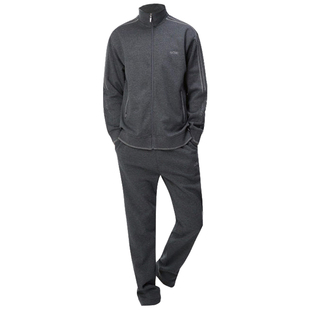 鲁美运动服套装男春秋款中老年宽松休闲装两件套男士爸爸秋装套装