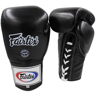 泰国fairtex菲泰拳击搏击系带手套泰拳格斗健身训练 绑绳系绳拳套