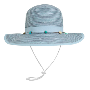 美国Sunday afternoons儿童防晒帽海边太阳帽男女童沙滩帽草帽