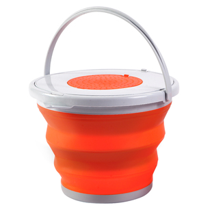 便携式打水桶塑料家用折叠桶洗车小洗澡美术储水旅行车用钓鱼户外