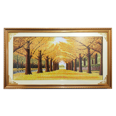 十字绣成品好带框架乔迁开业