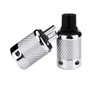 特价Furutech古河NCF碳纤维电源插头尾hifi音响插头电源发烧电器