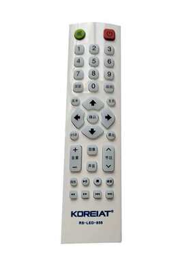 韩电KOREIAT/RS-LED-858电视机遥控器是19年之前购买的电视才能用