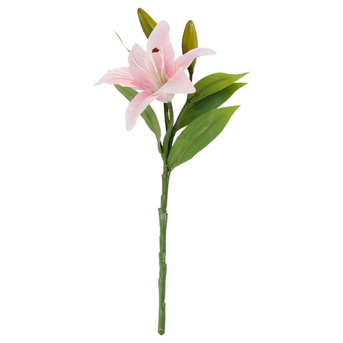 仿真百合花假花绢花花束客厅家居装饰花插花餐桌花艺跳舞兰绣球花