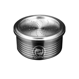 i Cafilas不锈钢咖啡胶囊重复使用兼容Lavazza拉瓦萨循环填充胶囊