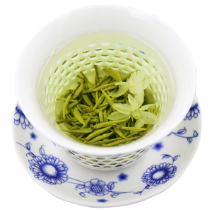 2023年新茶四川蒙顶山特级浓香茉莉花茶250g碧潭级蜀茗润飘雪茶叶