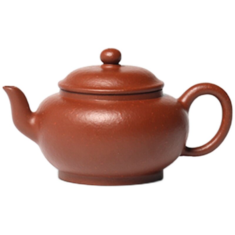 云雅纯手工皱皮老朱泥紫砂茶壶
