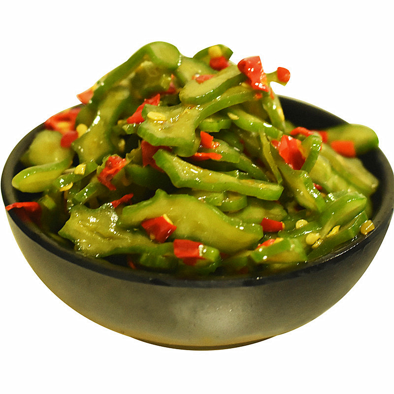 【新鲜刀豆剁辣椒】现做现发湖南浏阳手工下饭菜酸刀豆小米剁辣椒