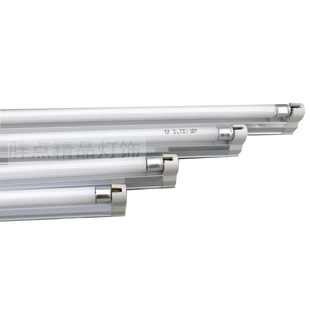 T4老式灯管长条家用日光灯红黄蓝绿24W26W28W一体日光支架灯全套