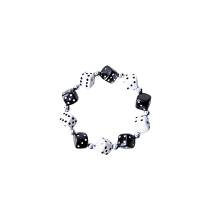 潮牌原创意手工玲珑骰子色字骨相思走运情侣手链男女礼物礼品