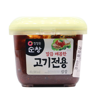 韩国清净园专用烤肉酱 包饭酱 五花肉蘸酱 生菜包肉酱450克