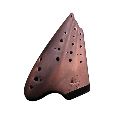 风雅陶笛三管演奏级土色推广陶笛