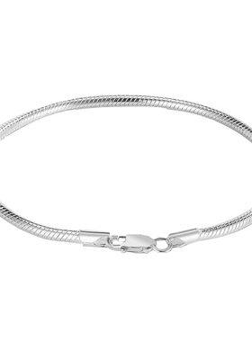 蛇骨链手链情侣款925纯银简约