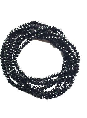 长款尖晶石韩国大气毛衣链