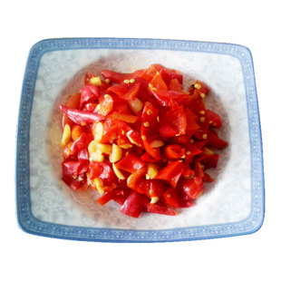 农家腌辣椒片红辣椒丝400g安徽桐城特产红剁椒泡辣椒酸辣椒下饭菜