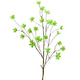 仿真绿植马醉木日本吊钟树枝客厅植物装饰摆件假花塑料花干花摆设