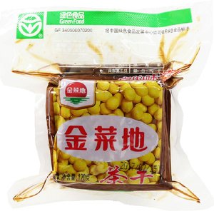 安徽特产 金菜地120g原味茶干豆腐干黄豆制品小包装炒菜开袋即食