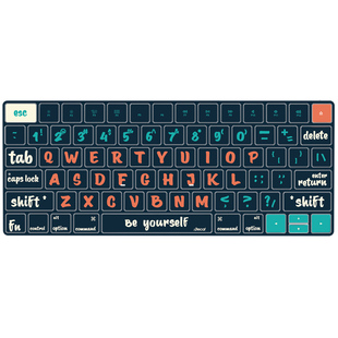 原色工场妙控键盘贴新款苹果二代三代MAC无线蓝牙键盘贴膜防油