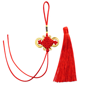 中国结小号挂件半成品diy手工材料配件流苏穗子装饰平安富贵节8盘