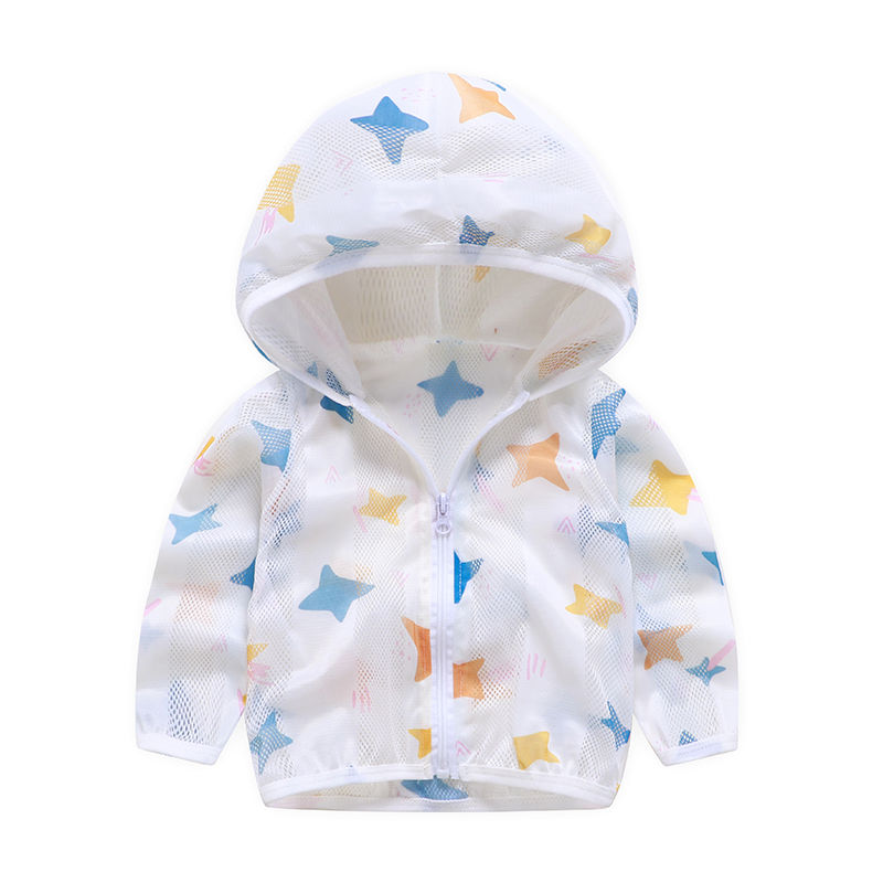 女童防晒衣2025韩新款时尚轻薄防晒服女孩夏季透气皮肤衣儿童外套